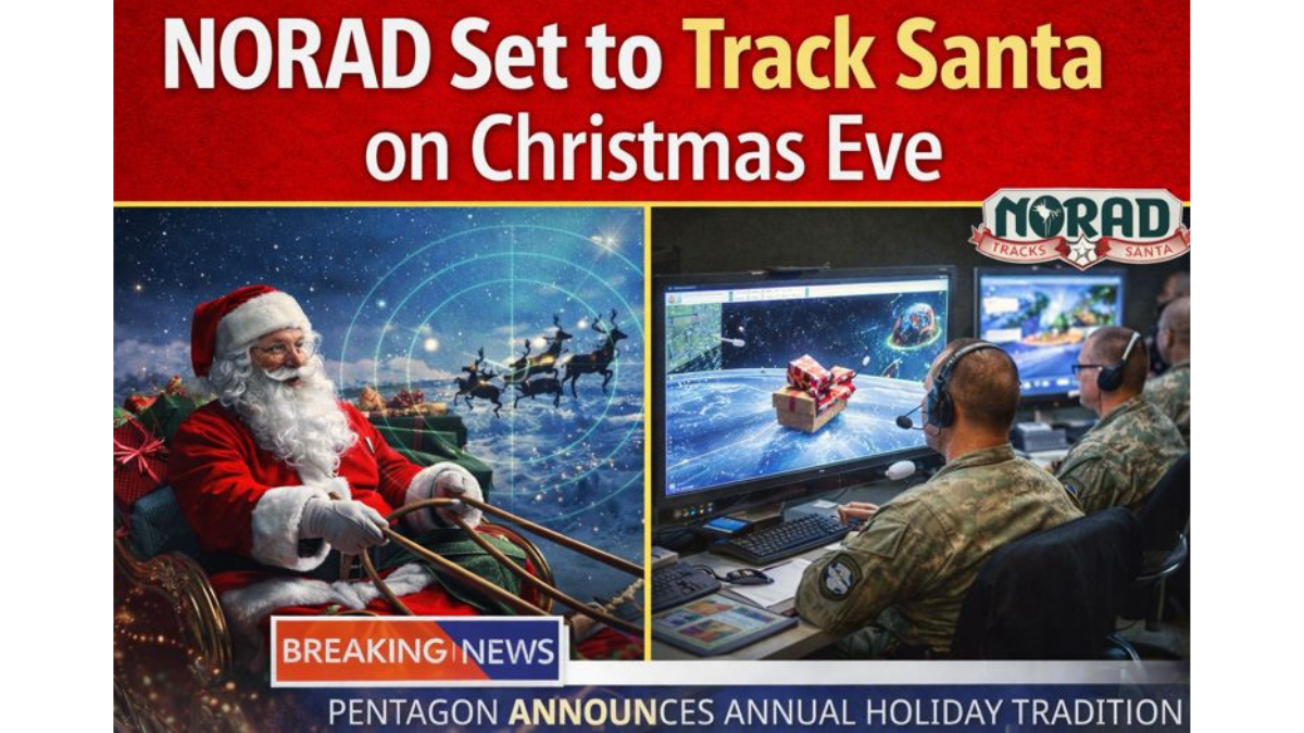 NORAD Set to Track Santa