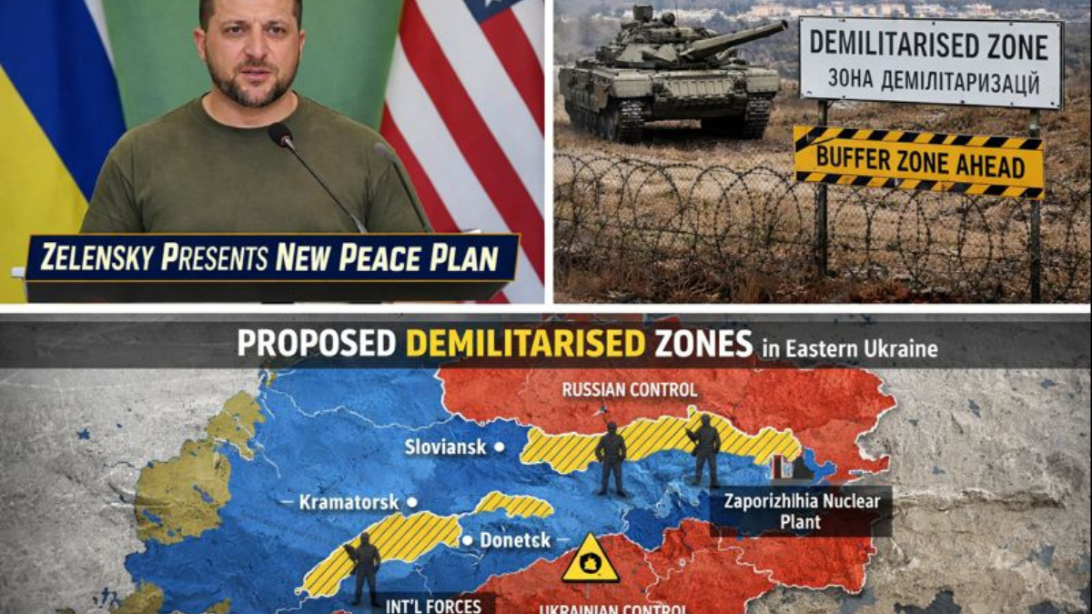 Zelensky peace plan for Ukraine