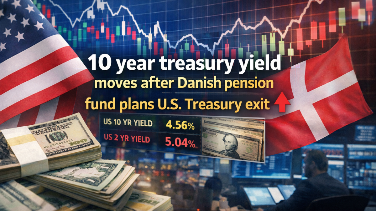 10 year treasury yield reacts to Danish fund sell-off