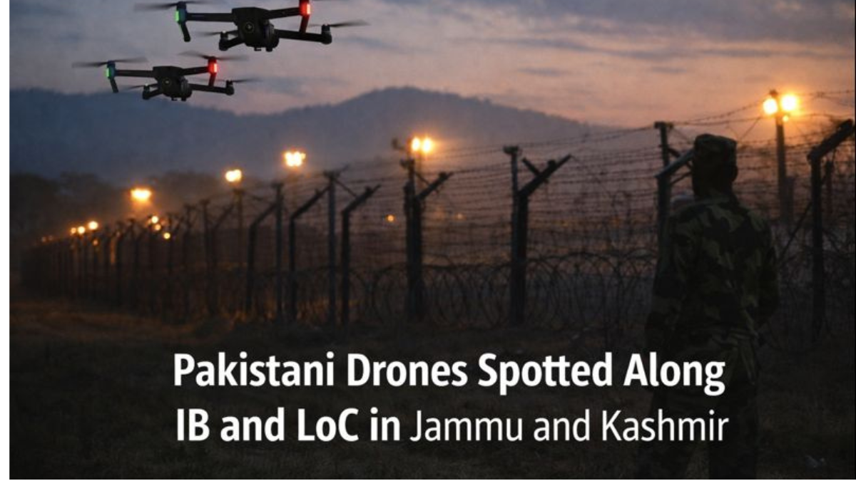 Pakistani drones in J&K