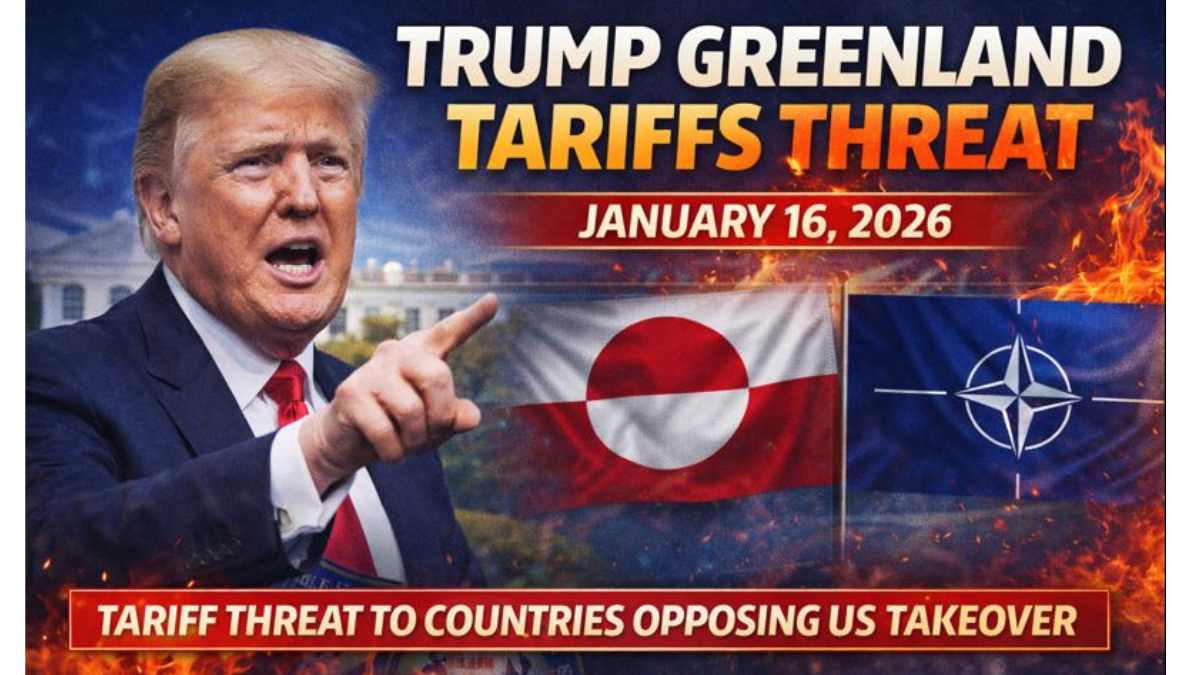 Trump Greenland tariffs threat