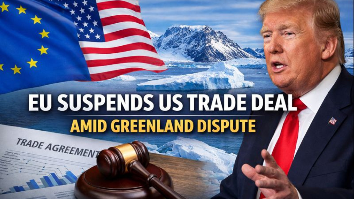 European Parliament suspends US trade deal amid Greenland dispute