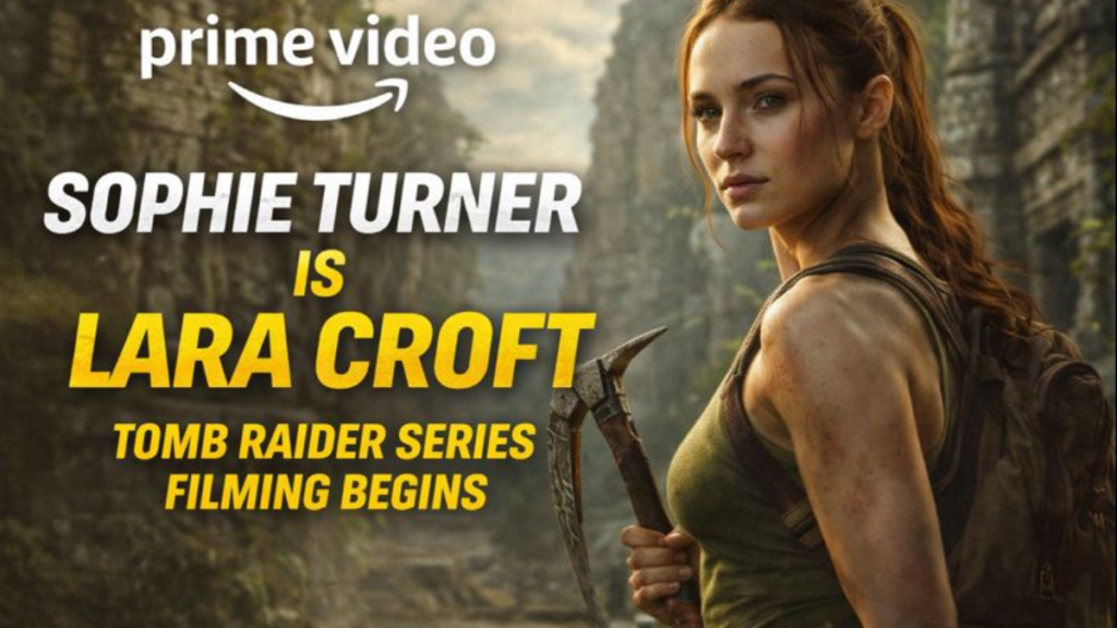 Sophie Turner Stars as Lara Croft in Prime Video’s Tomb Raider - Global ...