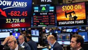 Dow Jones Plunges at Open as $100 Oil Sparks Economic Fears