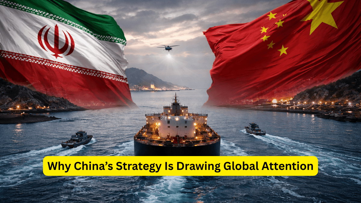 Iran War - China watching Iran war developments as oil tankers move through the Strait of Hormuz