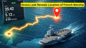 Strava Leak Reveals Location of French Warship