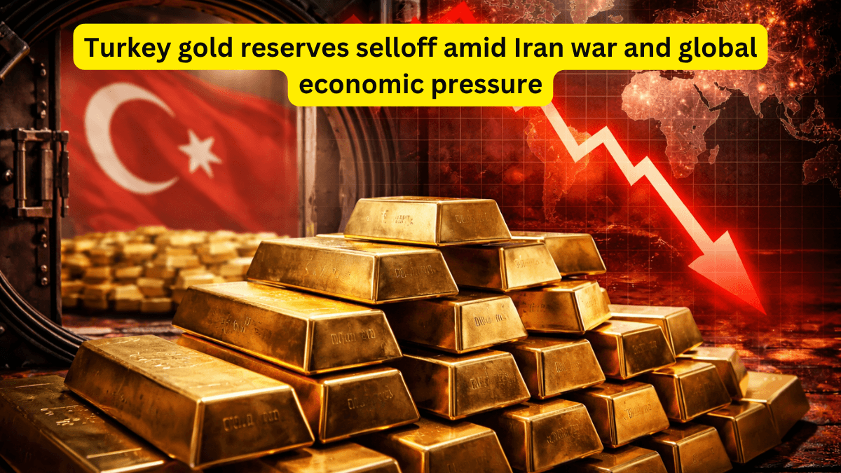 Turkey gold reserves selloff amid Iran war and global economic pressure