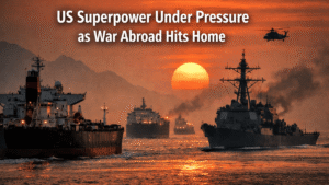 US Superpower Under Pressure as War Abroad Hits Home
